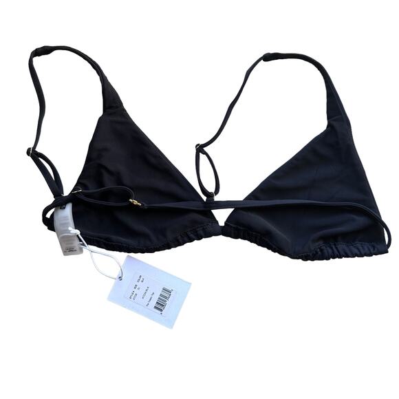 andie swim x demi moore the tropez bikini triangle top women black xlarge xl - Picture 4 of 7